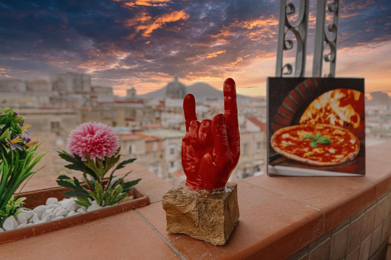 La Terrazza Nel Centro Villa Nápoly Kültér fotó